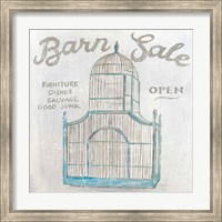 White Barn Flea Market V Fine Art Print