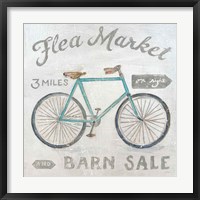 White Barn Flea Market IV Fine Art Print