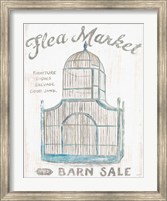 White Barn Flea Market III Fine Art Print