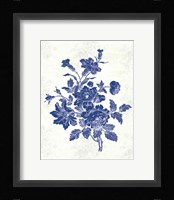 Toile Roses IX Framed Print