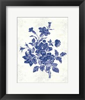 Toile Roses IX Framed Print