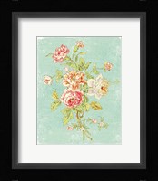 Cottage Roses VIII Bright Framed Print