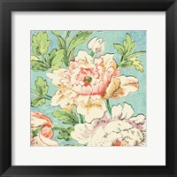 Cottage Roses VI Bright Framed Print