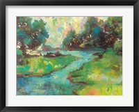 Landscape in the Park Framed Print