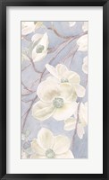 Breezy Blossoms II Sage Framed Print
