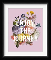 Floral Sentiment II Crop Framed Print