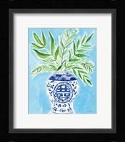 Elegant Chinoiserie II Crop Framed Print