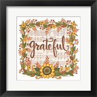 Grateful Wreath Fine Art Print