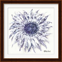 Blue Sunflower Fine Art Print