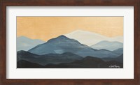 Blue Ridge Mountain Range II Fine Art Print
