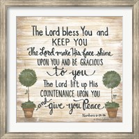 The Lord Bless You Fine Art Print