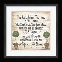 The Lord Bless You Fine Art Print