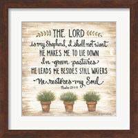 The Lord is My Shepherd Fine Art Print