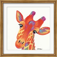 Cheery Giraffe Fine Art Print