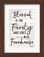 Blessed is the Family Fine Art Print
