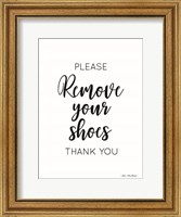 Remove Your Shoes Fine Art Print