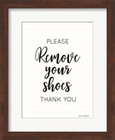 Remove Your Shoes Fine Art Print