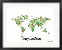 Merry Christmas World Fine Art Print