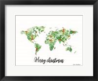 Merry Christmas World Fine Art Print
