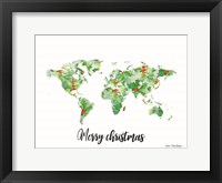 Merry Christmas World Fine Art Print