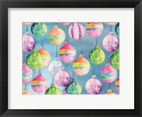 Christmas Ornaments Fine Art Print