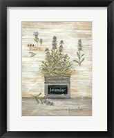 Lavender Botanical Framed Print