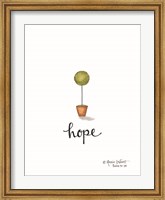 Little Hope Topiary Fine Art Print