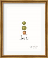 Little Love Topiary Fine Art Print