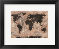 Old World Map Fine Art Print