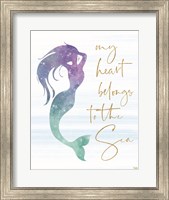 My Heart Belongs to the Sea Fine Art Print