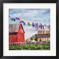Clothesline Farm Fine Art Print