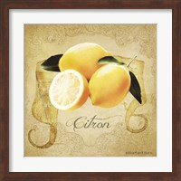 Vintage Lemons Citron Fine Art Print