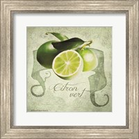 Vintage Limes Citron Fine Art Print