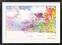 Rainbow Bright Coast and Palms Fine Art Print