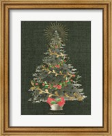 Burlap Christmas Tree Fine Art Print
