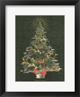 Burlap Christmas Tree Fine Art Print