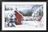 Dashing Through the Snow Fine Art Print