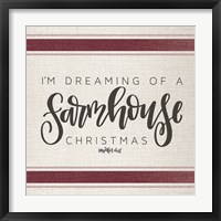 Farmhouse Christmas Fine Art Print