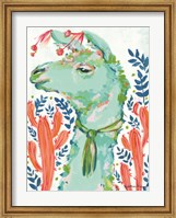 Llama in the Desert Fine Art Print