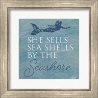 She Sells Seashells Fine Art Print