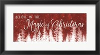 Believe in the Magic of Christmas Fine Art Print