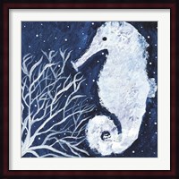 Midnight Seahorse Fine Art Print