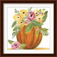 Pumpkin Full of Roses Fine Art Print