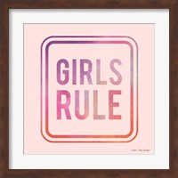 Girls Rule Fine Art Print