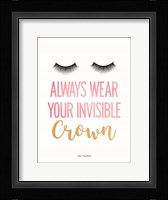 Always Wear Your Invisible Crown Fine Art Print