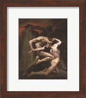 Dante and Virgil in Hell, 1850 Fine Art Print
