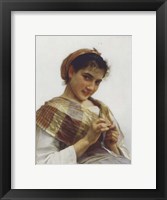 A Breton Girl, 1889 Fine Art Print