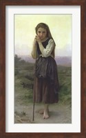 A Little Shepherdess, 1891 Fine Art Print