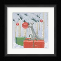 Christmas Critters Bright VII Framed Print