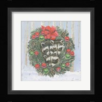 Christmas Critters Bright VI Framed Print